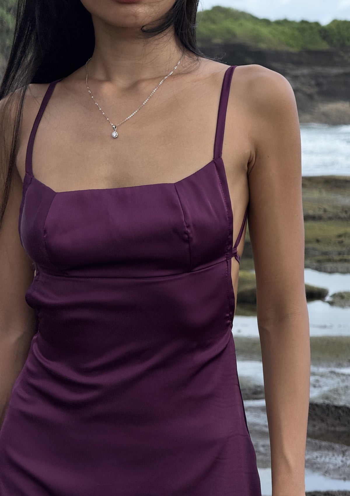 Gaun Selene — Pansy Purple